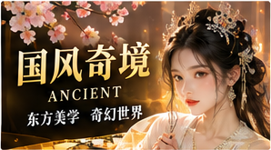 国风奇境栏目原创主题画面